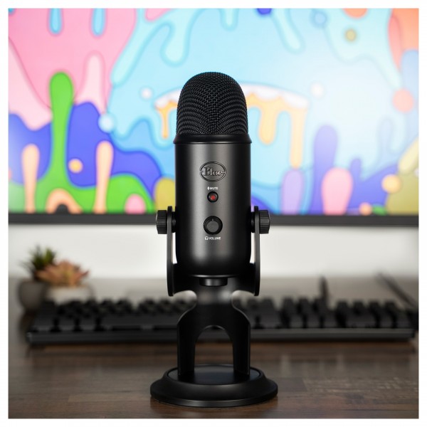 DISC Blue Yeti USB Microphone, Blackout at Gear4music