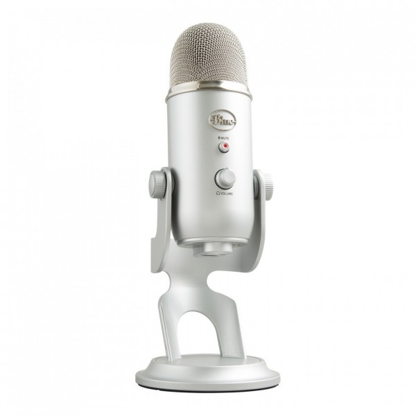 Blue Yeti Silver, Right Angle