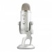 Blue Yeti USB Silver Microphone - Left Angle