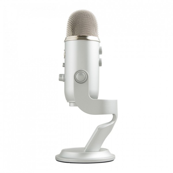 Blue Yeti USB Silver, Left Side