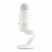 Blue Yeti Mic, White Out - Left