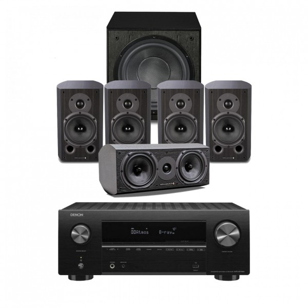 Denon Avr Heos Surround Sound AVR-S670H 75W 8K AV Receiver Powered