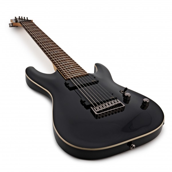 Schecter Omen-8 8 String Electric Guitar, Black