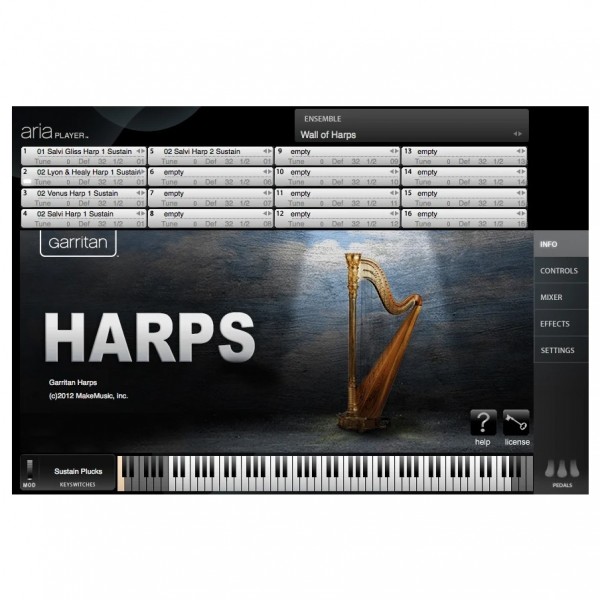 Garritan Harps Plug-in