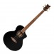 Ortega Deep Series 8 Electro-Acoustic Medium Scale Bass, Black