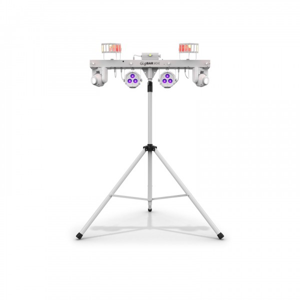 Chauvet DJ GigBAR Move 5-in-1 Lighting System, White - complete