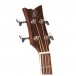 Ortega Deep Series 7 Electro Medium Scale Cutaway Bass, Bourbon head