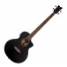 Ortega Deep Series 7 Electro Medium Scale Cutaway Bass, Satin Black