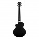 Ortega Deep Series 7 Electro Medium Scale Cutaway Bass, Satin Black back