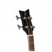 Ortega Deep Series 7 Electro Medium Scale Cutaway Bass, Satin Black head