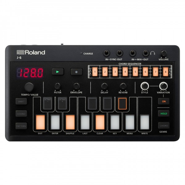 Roland Aira Compact J-6 Chord Synth - Top