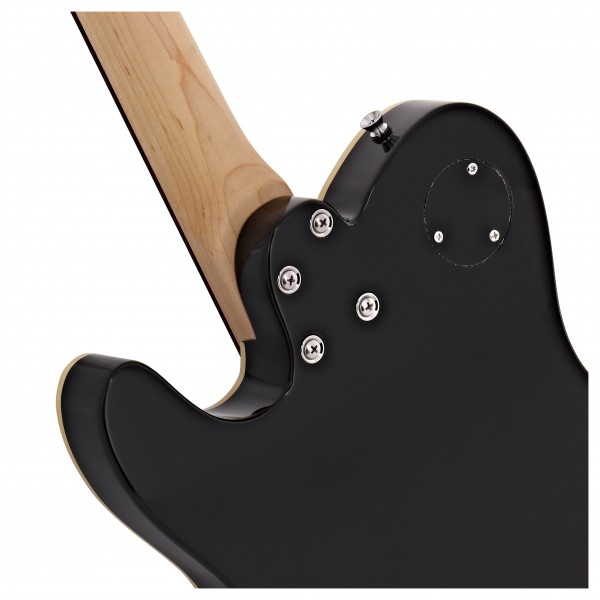 SubZero Paradigm Semi-Hollow Electric Guitar, Black