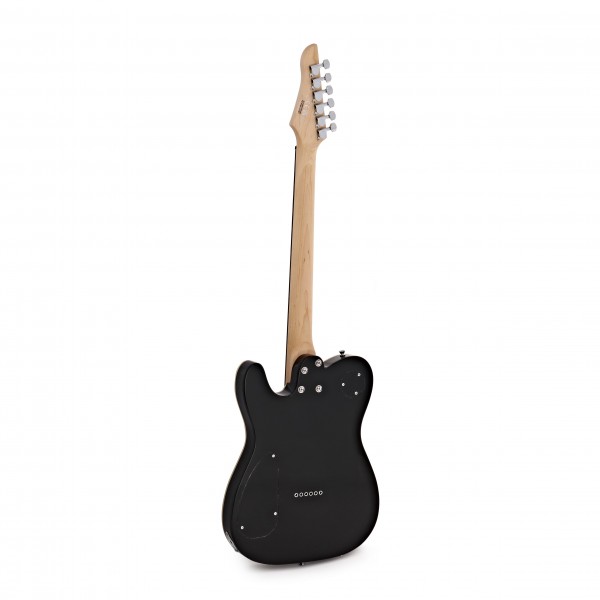 SubZero Paradigm Semi-Hollow Electric Guitar, Black