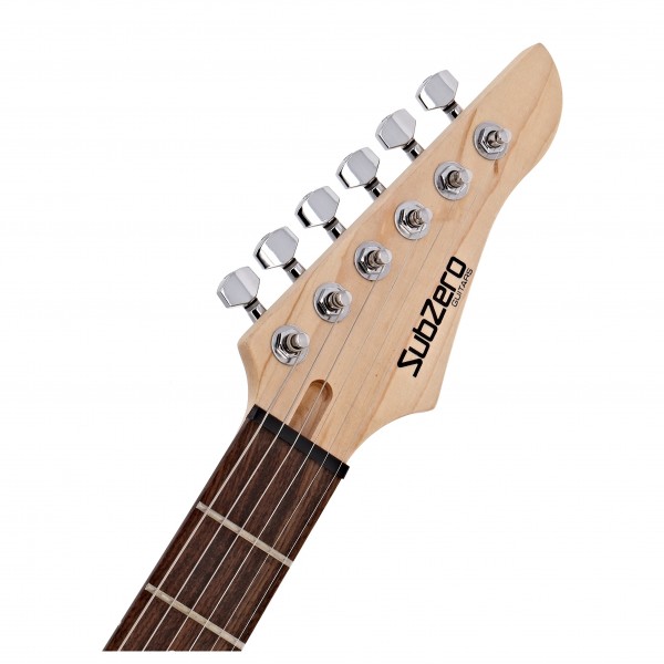 SubZero Paradigm Semi-Hollow Electric Guitar, Black