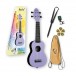 Keiki K2 Series Soprano Ukulele, Lavender Field