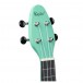 Keiki K2 Series Soprano Ukulele, Caribbean Mint Headstock Front