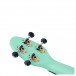 Keiki K2 Series Soprano Ukulele, Caribbean Mint Headstock Back