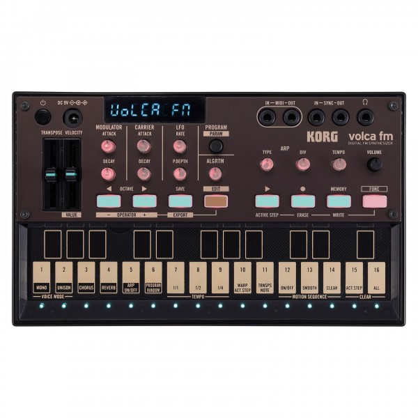 Korg Volca FM2 Digital Synthesizer - Top