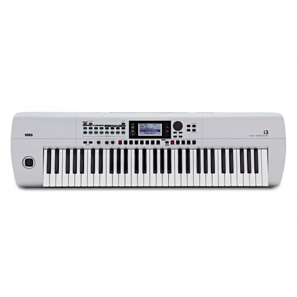 Korg I3 Portable Arranger Workstation, Silver