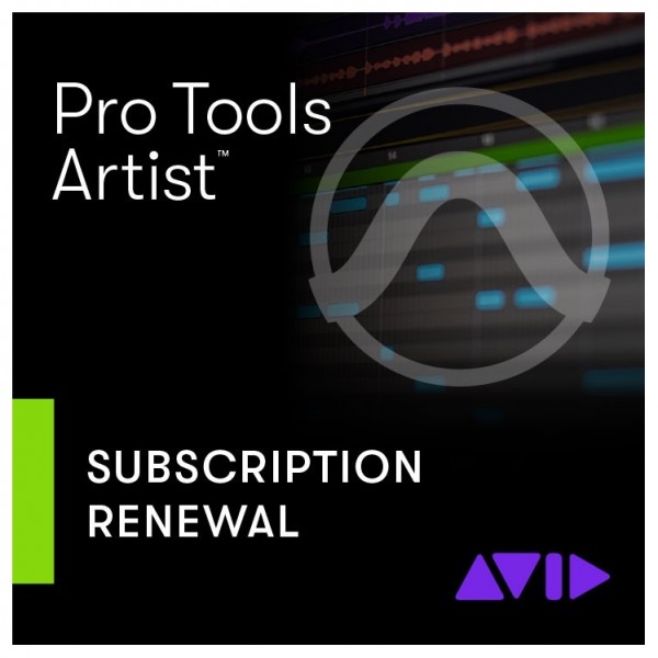 Pro Tools Artist 1-Year Subscription Renewal