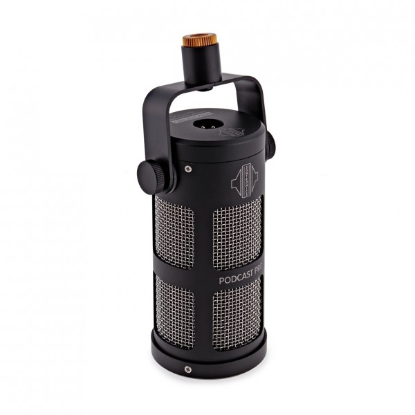 Sontronics Podcast Pro Microphone, Black - Top