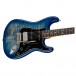 Fender FSR American Ultra Stratocaster HSS, Denim body angle