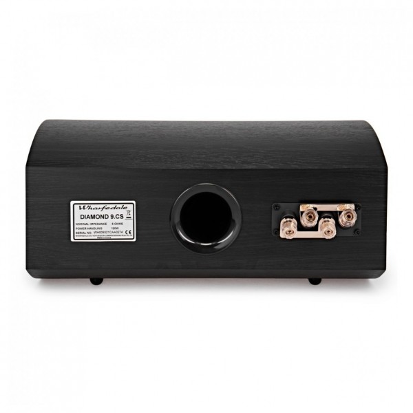 Wharfedale Diamond 9.1 HCP 5.1 Speaker Package, Black Centre Speaker Back View