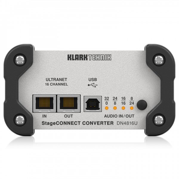 Klark Teknik DN4816U Bus-Powered StageCONNECT Interface Bridge - Rear