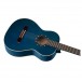 Ortega Family Series 34 Size Acoustic, Ocean Blue body