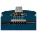 Ortega Family Series 34 Size Acoustic, Ocean Blue bridge