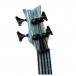 Ortega Electro Ukelele Bass Short Scale, Solid Bamboo Stonewashed head