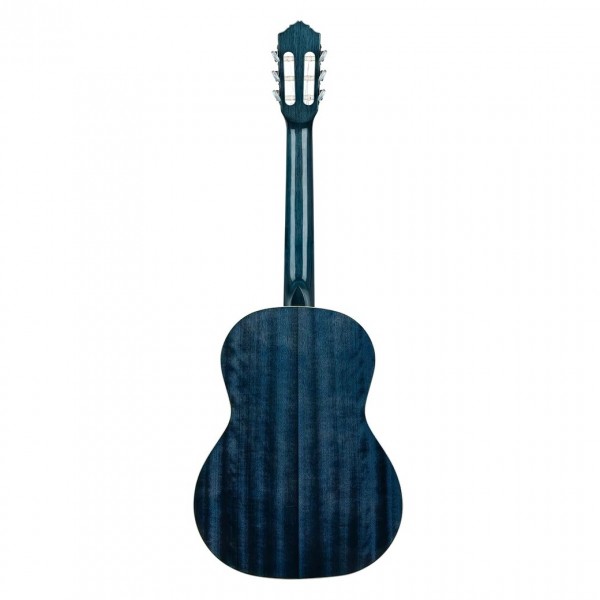 Ortega Family Series Slim Neck Acoustic, Ocean Blue back
