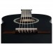 Ortega Student Series 34 Size Acoustic, Black bridge