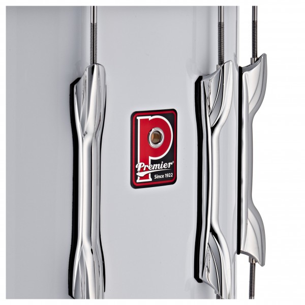 Premier Marching Parade 14” x 12” Snare Drum, White
