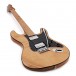 LA Select Electric Guitar By Gear4music, Natural Flame - B-Stock