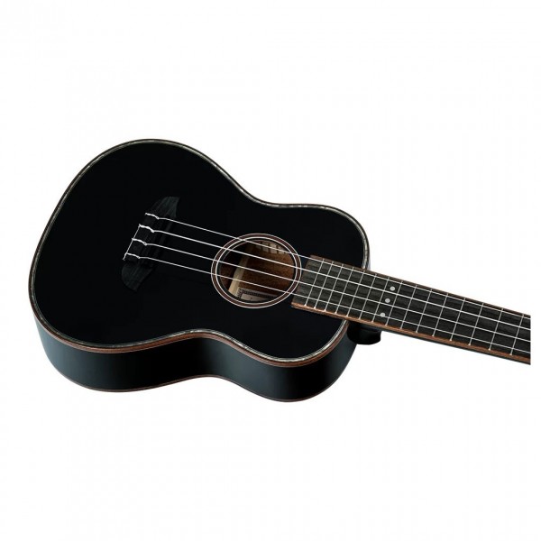 Ortega Onyx Series Concert Ukulele, Black body