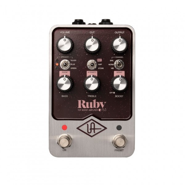 Universal Audio Ruby '63 Top Boost Amplifier Pedal