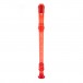 Descant Recorder with Cleaning Rod, Red