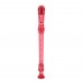 Descant Recorder with Cleaning Rod, Pink