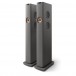 KEF LS60 Wireless Floorstanding Active Speakers (Pair), Titanium