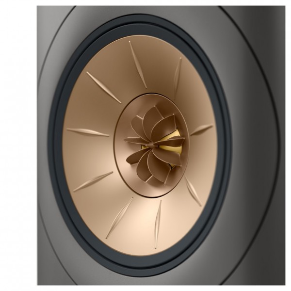 KEF LS60 Wireless Floorstanding Active Speakers, Titanium (5)