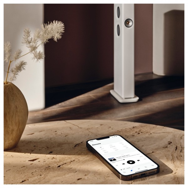 KEF LS60 Wireless Floorstanding Active Speakers, White (8)