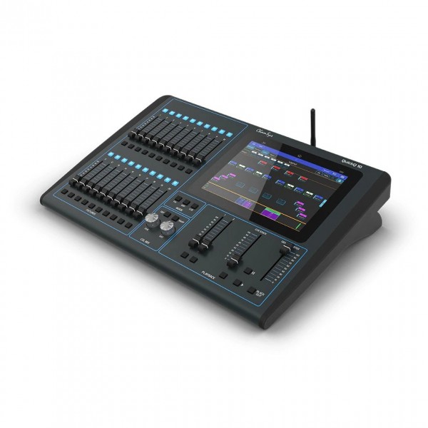 ChamSys QuickQ10 Lighting Control Console - angled