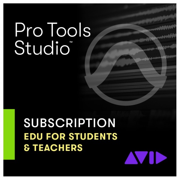 Pro Tools | Studio 1-Year Subscription - EDU