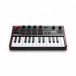 Akai Professional MPK Mini Play MK3 Keyboard and MIDI Controller - Front 