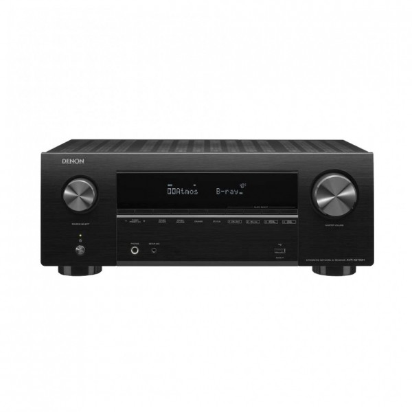 Denon AVR-X2700H AV Receiver & Bronze 50 5.1 Speaker Package, Black