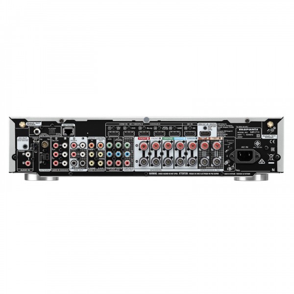 Marantz NR1711 Slim AV Receiver, Silver
