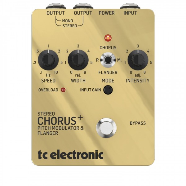 絶賛商品t.c.electronic stereo chorus flanger ギター