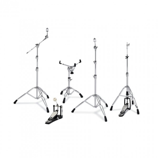 Gretsch Renown Maple 4pc Shell Pack & G3 H/W Set, Silver Oyster Pearl