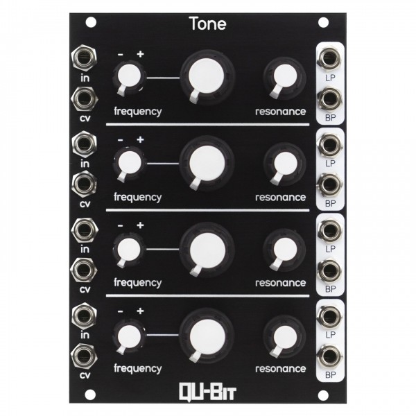 QU-Bit Electronix Tone (18HP), Black - Front